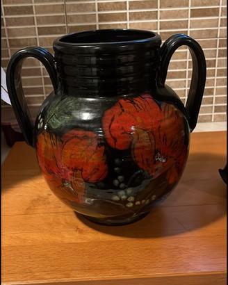 Vaso con porta candela
