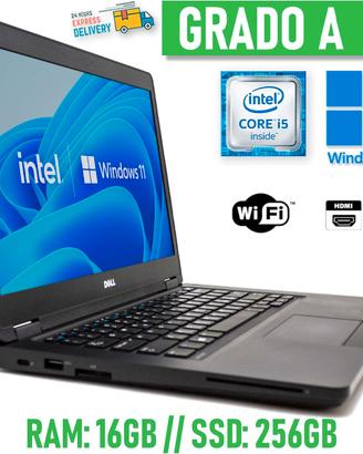 DELL Latitude 5480 i5|Win 11|16GB Ram|256GB SSD
