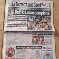 Quotidiani lazio campione collezionismo