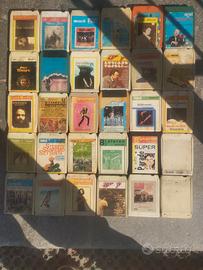 cassette musicali stereo 8 vari generi 