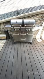 Bbq a gas naterial hudson 4 bruciatori