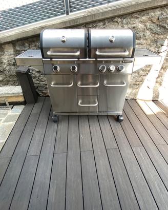 Bbq a gas naterial hudson 4 bruciatori