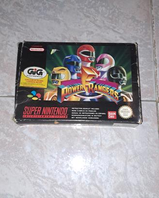 Mighty Morphin Power Rangers Super Nintendo (SNES)