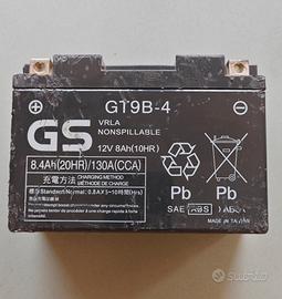 Batteria Moto GS GT9B-4 (12V 8Ah)