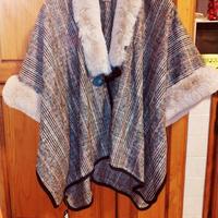 giacca a mantella nuova con cartellino 