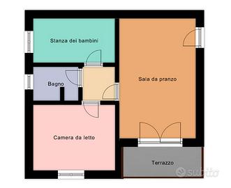 Appartamento trilocale, SS131 - Ottava