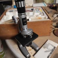 Microscopio PAIM vintage anni 70