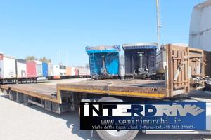 semirimorchio carrellone moeslin collo d'oca rampe