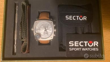 Orologio Sector Compass Chrono data GMT