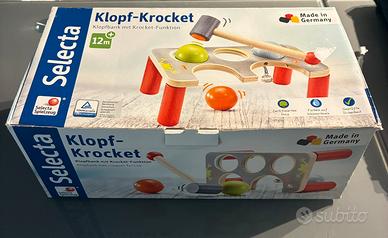 Gioco in legno 'Klopf-Krocket' Selecta