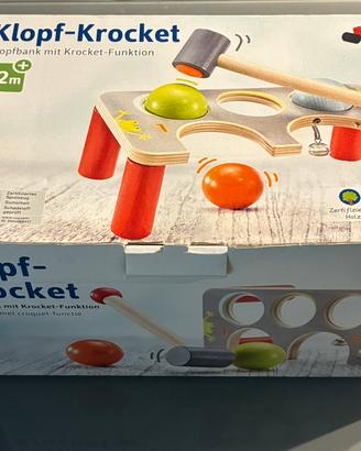 Gioco in legno 'Klopf-Krocket' Selecta