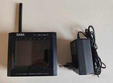 SABA tv-journey 3 TELEVISORE portatile VINTAGE