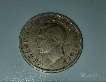 Half Crown Regno Unito 1948 Giorgio VI – 1/2 Crown