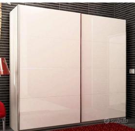 Armadio laccato bianco