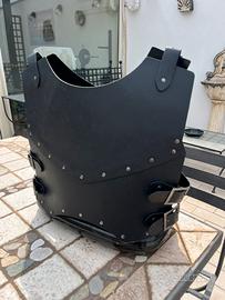 Pettorale armatura nera – vichingo/fantasy - NUOVO