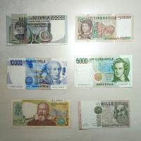 Lotto Misto Banconote Lire Italiane