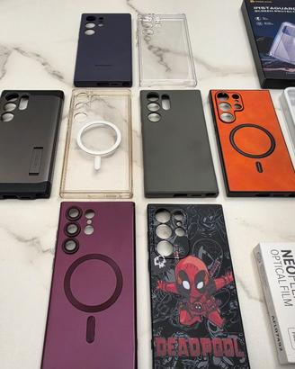 COVER Samsung S24 ultra  e pellicola schermo