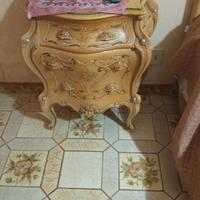 como' comodini, specchio stile barocco