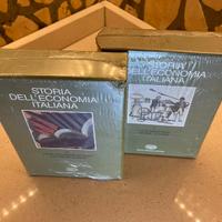 Storia dell’economia italiana, due volumi Einaudi