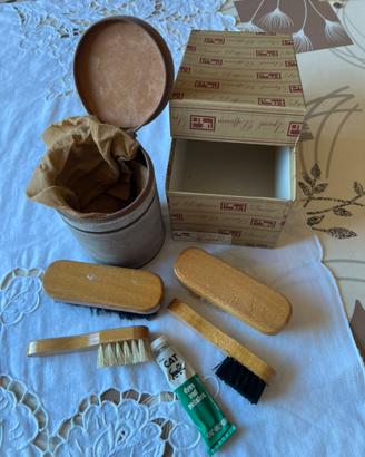 Set lucida scarpe