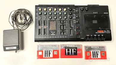 Registratore multipista Fostex x-26 Multitraker