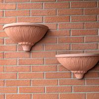 coppia fioriere da muro