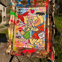 Quadro Disney Luxury The Flintstones PopArt arte