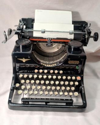 Adler Standard macchina da scrivere anni 30/40