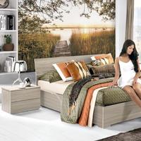 letto contenitore e due comodini Donatella