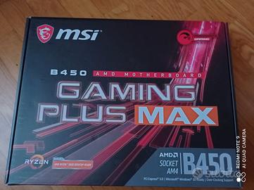 Scheda madre MSI B450 gaming plus max