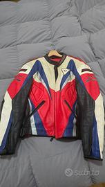 Giacca moto dainese in pelle tg 52