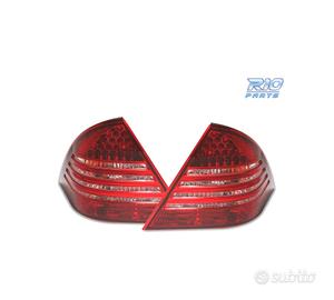 FANALI MERCEDES CLASSE E W211 02-06 LED ROSSO