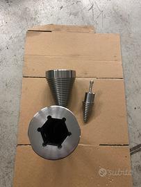 Vite conica spaccalegna escavatore