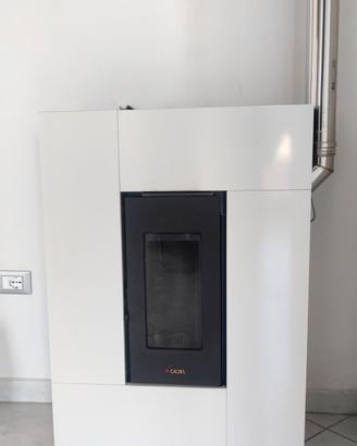 Stufa a pellet Cadel 7kw classe A+ canna fumaria 