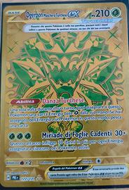 ogerpon ex Gold evoluzioni prismatiche 