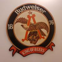 Quadro insegna budweiser