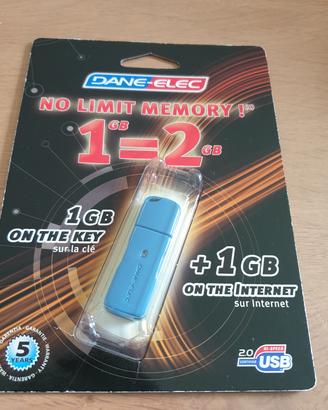 CHIAVETTA USB da 1 GB