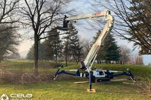 Piattaforma aerea ragno Cela DT Crawler 28