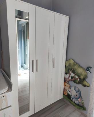 Armadio 3 ante, IKEA BRIMNES