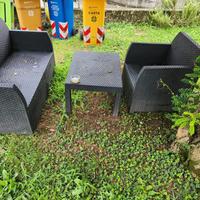 Salottino da giardino