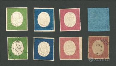 Francobolli Regno di Sardegna 