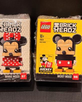LEGO BrickHeadz 41624 + 41625 Mickey & Minnie MISB