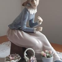 venditrice di fiori Nao by Lladro'
