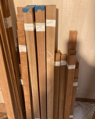 Doghe listelli teak teck