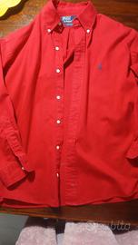 camicia unisex polo Ralph Lauren rossa