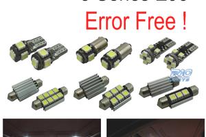 KIT 18 LAMPADE LED INTERNE BMW SERIE 3 E93 CABRIO 
