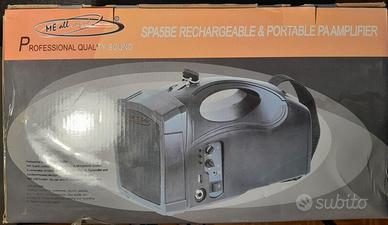 Cassa Acustica Portatile Radio Microfofono SPA5BE