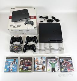 PS3 Slim 160GB + Controller & Giochi