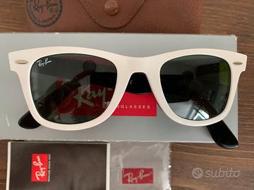 Ray-Ban RB2140 Wayfarer white Luxottica