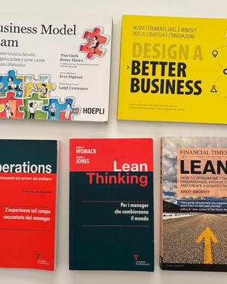 Blocco 19 libri Marketing, Economia e Business